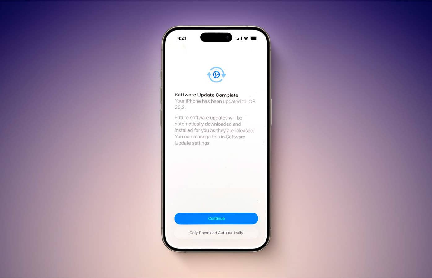 iOS 26.2 може непомітно включати автоматичні оновлення