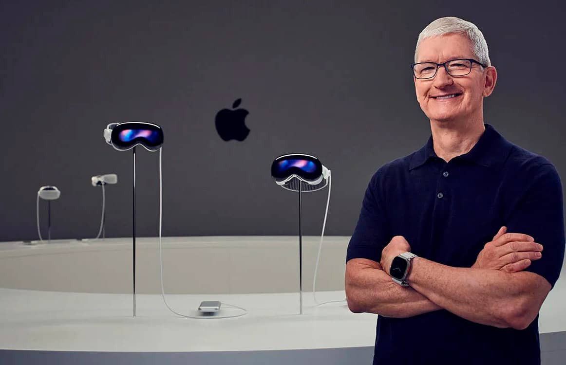 Акції Apple досягли нового рекорду після анонсу Vision Pro