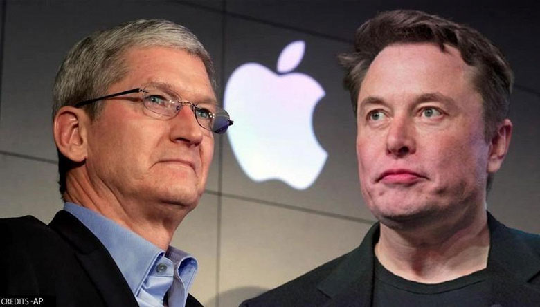 Ілон Маск та Тім Кук врегулювали розбіжності між Apple та Twitter