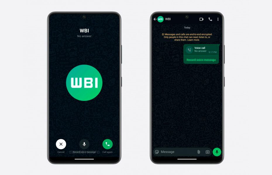 У WhatsApp буде можливість записати голосове, якщо не беруть слухавку