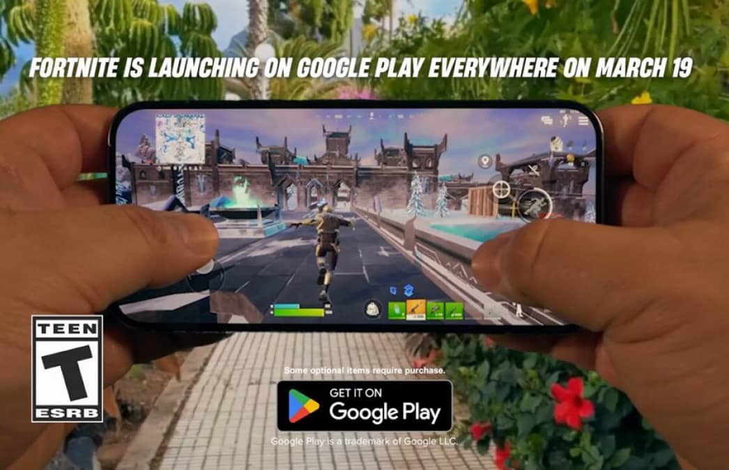 Fortnite повертається в Google Play по всьому світу