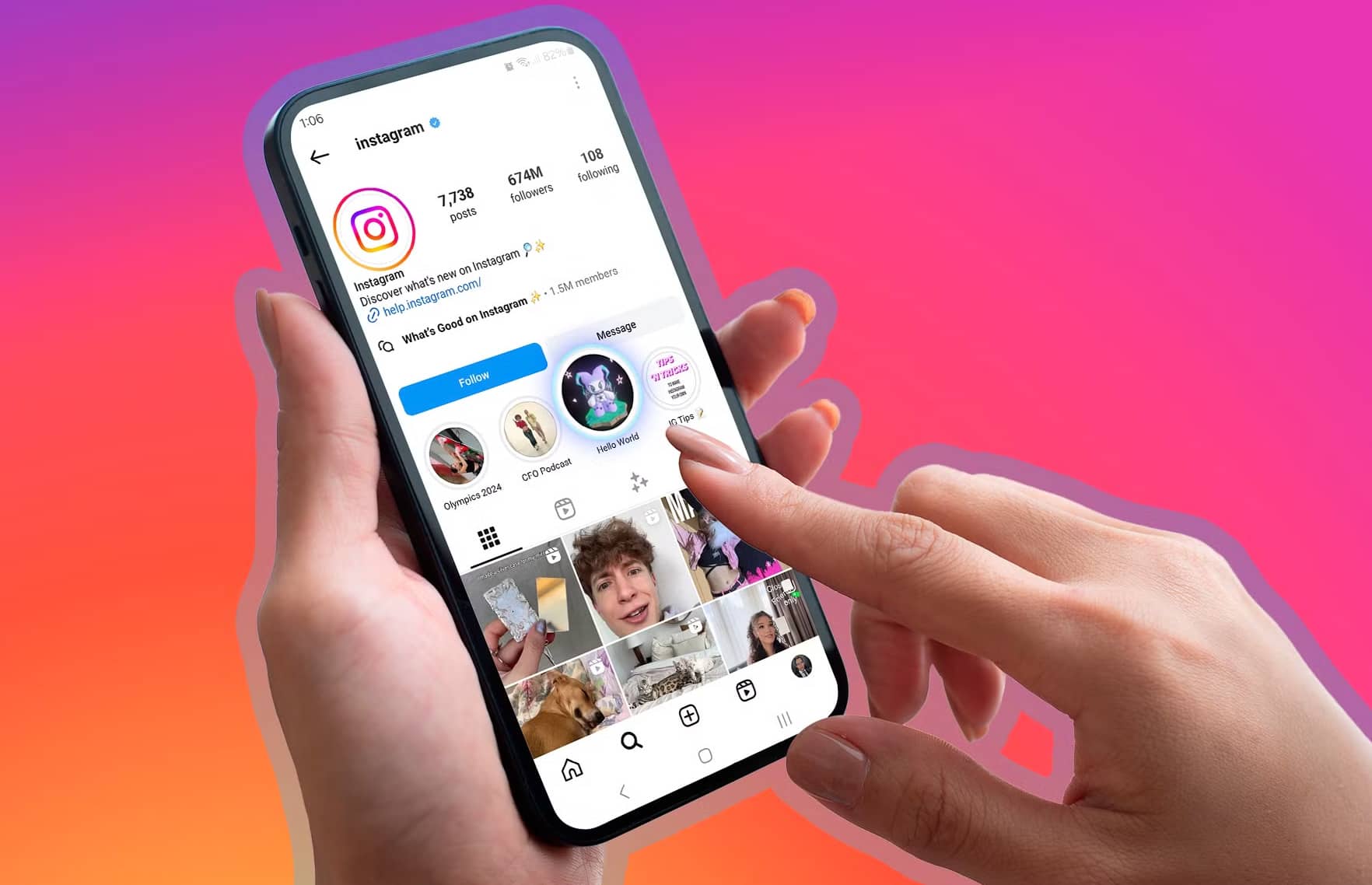 Instagram тестує додавання до публікації не більше трьох хештегів
