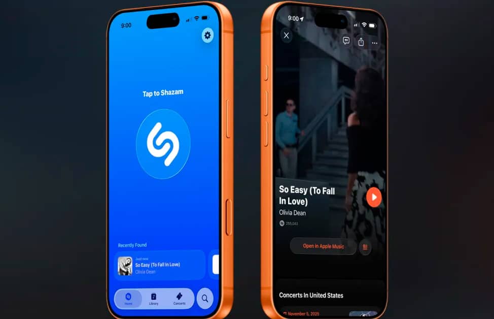 Apple оновила Shazam для iOS, додавши дизайн у стилі Liquid Glass