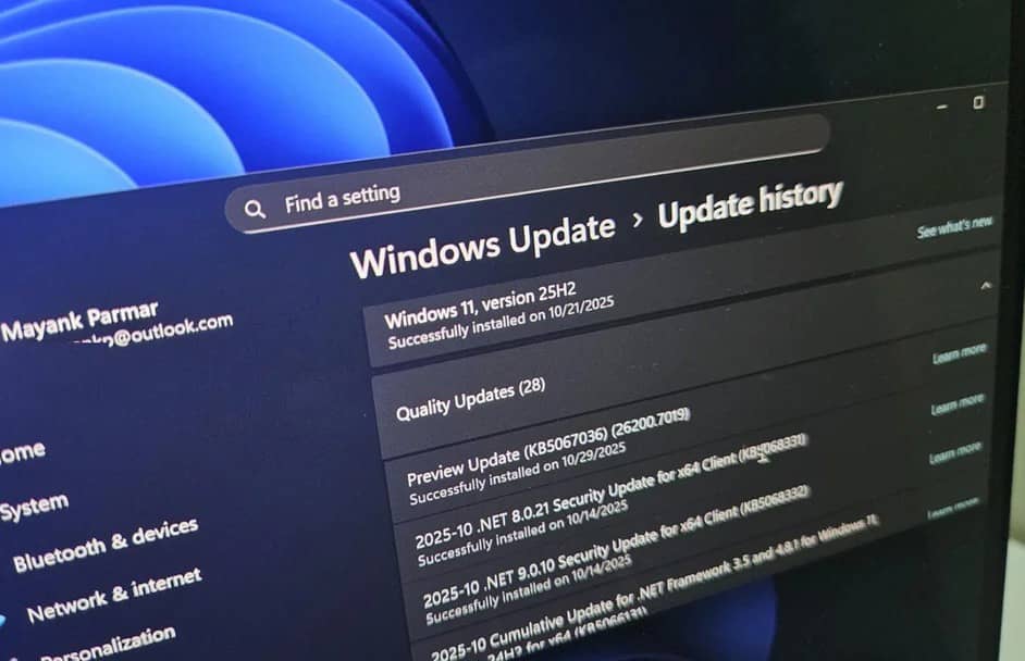Microsoft примусово встановить Windows 11 25H2