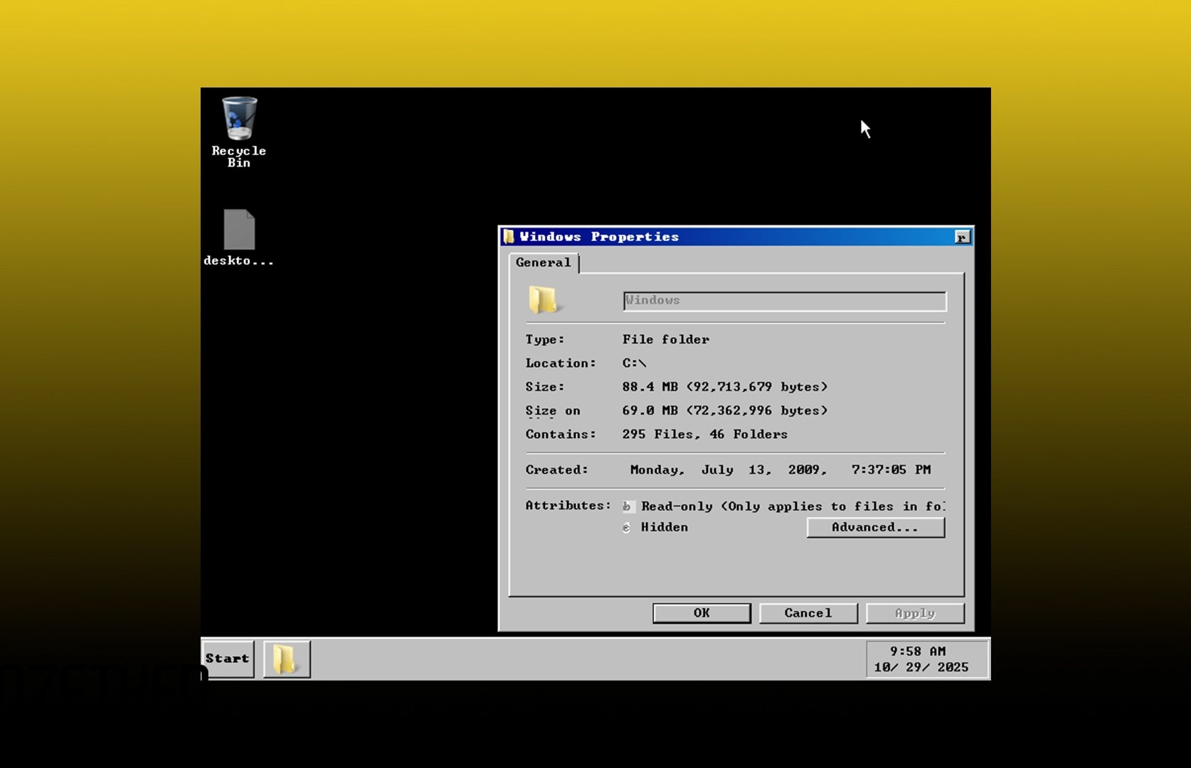 Ентузіаст урізав Windows 7 до 69 МБ