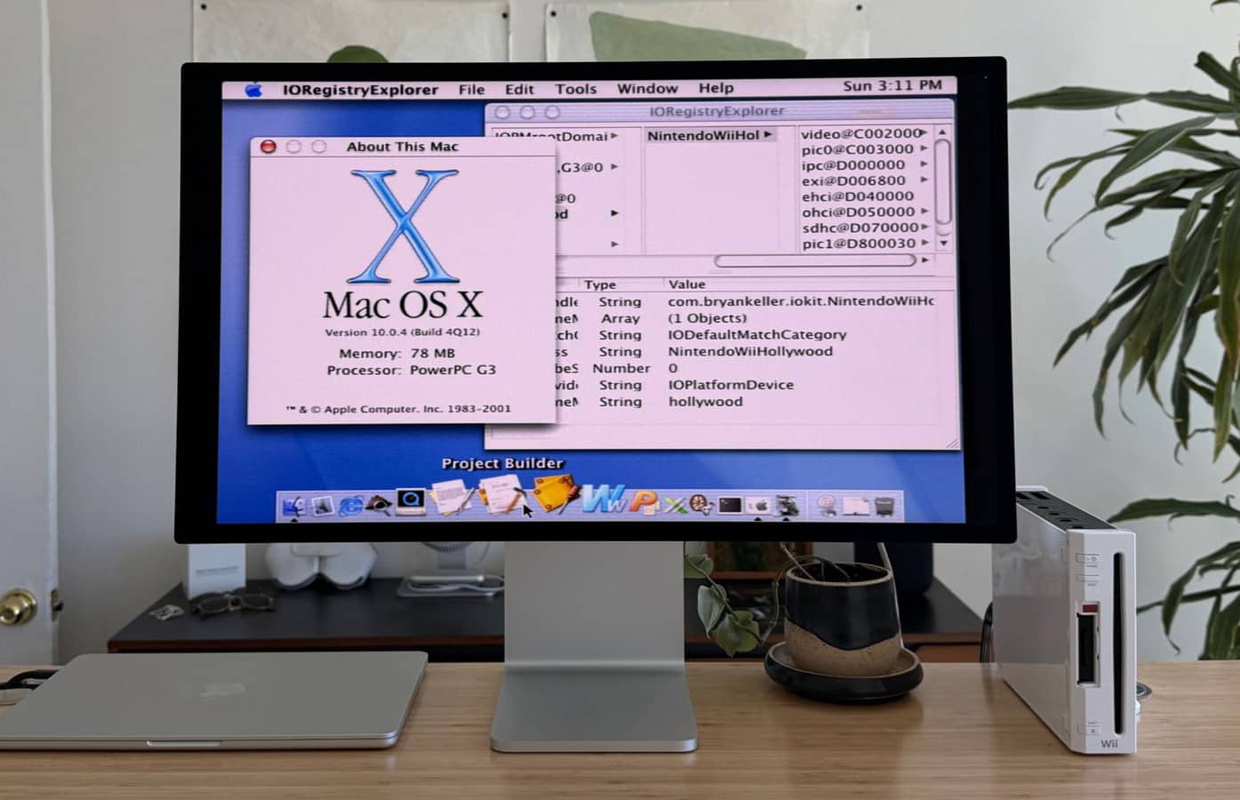 На консолі Nintendo Wii встановили стару версію Apple Mac OS X