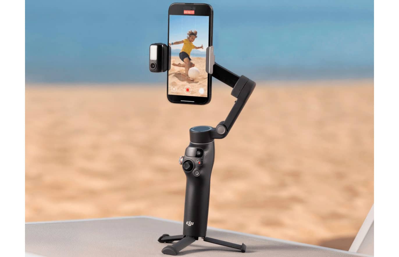 Представлено стабілізатор для смартфонів DJI Osmo Mobile 8