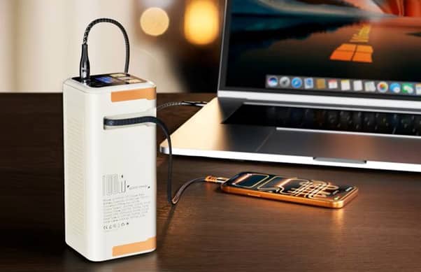 Максимальна енергія — QOOVI PD100W 50000 mAh із швидкою зарядкою за акційною ціною