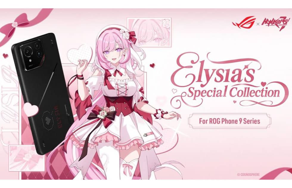 Asus випустила колекцію ROG x Honkai Impact 3rd Elysia для серії ROG Phone 9