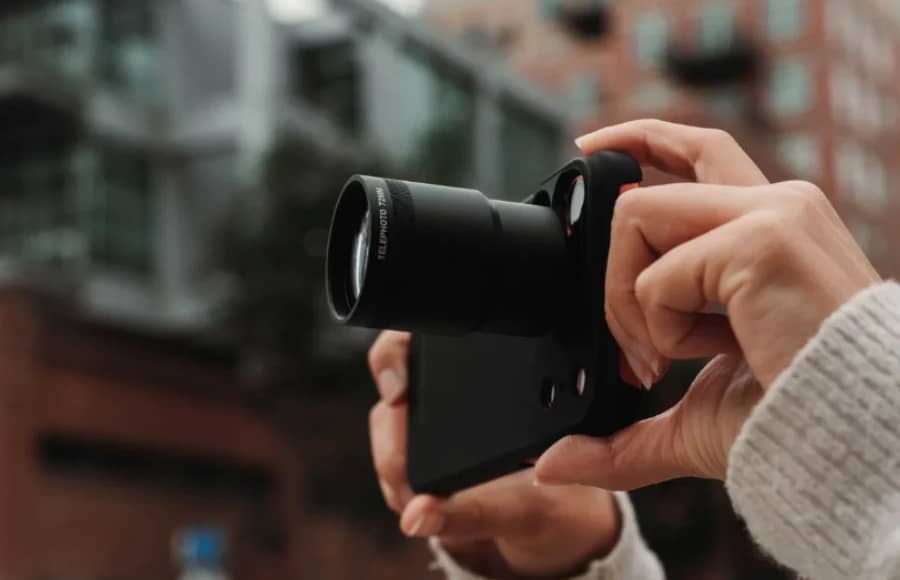 Представлено телеоб’єктив SANDMARC Tetraprism 72 мм для iPhone