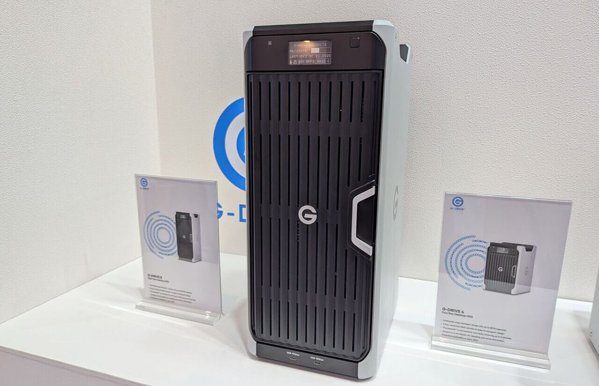 До 224 ТБ в одному корпусі: Western Digital представила нове покоління професійних сховищ G-DRIVE
