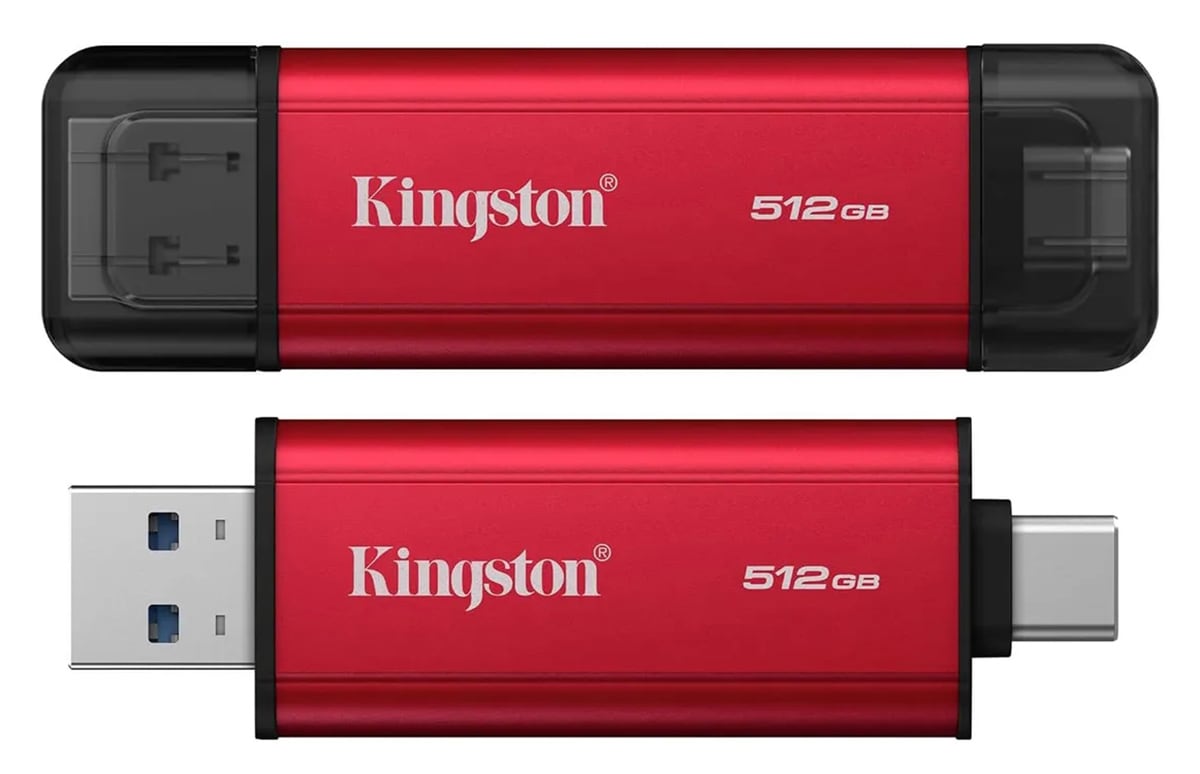 Kingston представила SSD-флешку з двома роз