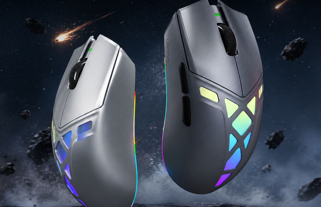 Lenovo представила надлегку ігрову мишу Legion Y7MG з металевим корпусом і частотою опитування 8000 Гц