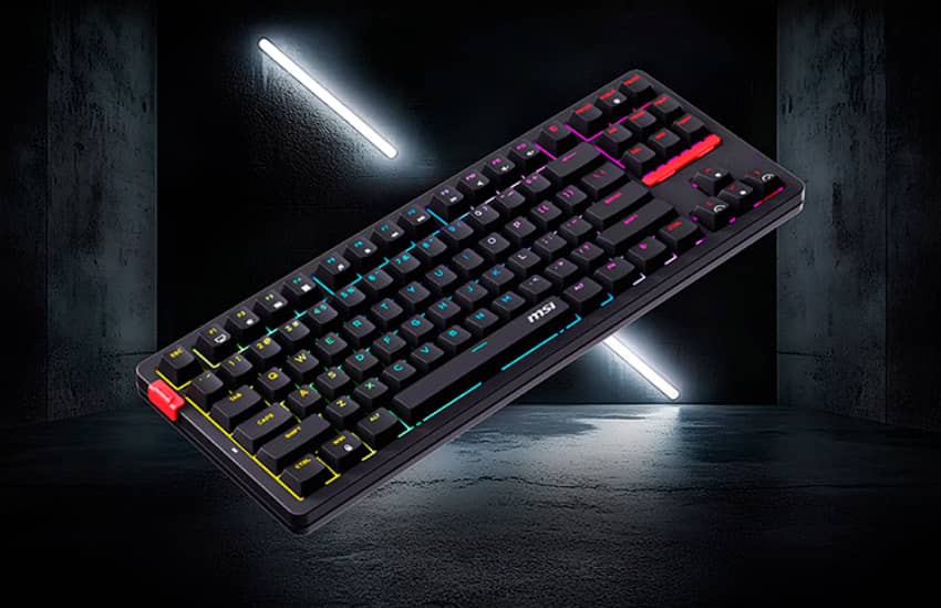 MSI випустила компактну механічну клавіатуру Forge GK300 Wireless