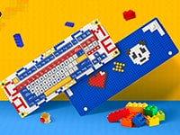 Представлена ​​клавіатура-конструктор Pixel, яка сумісна з кубиками LEGO