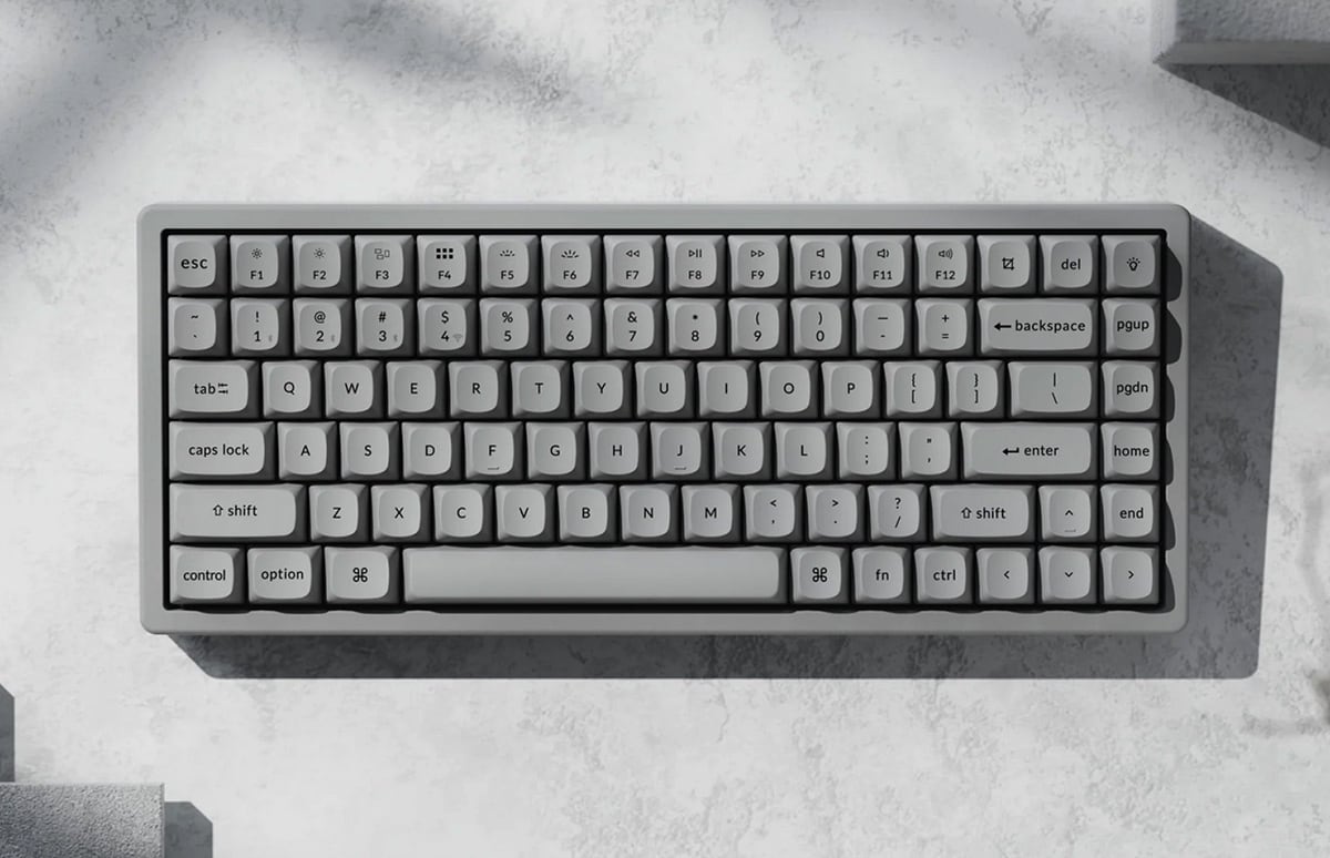 Keychron випустила механічну клавіатуру K2 HE із корпусом з бетону
