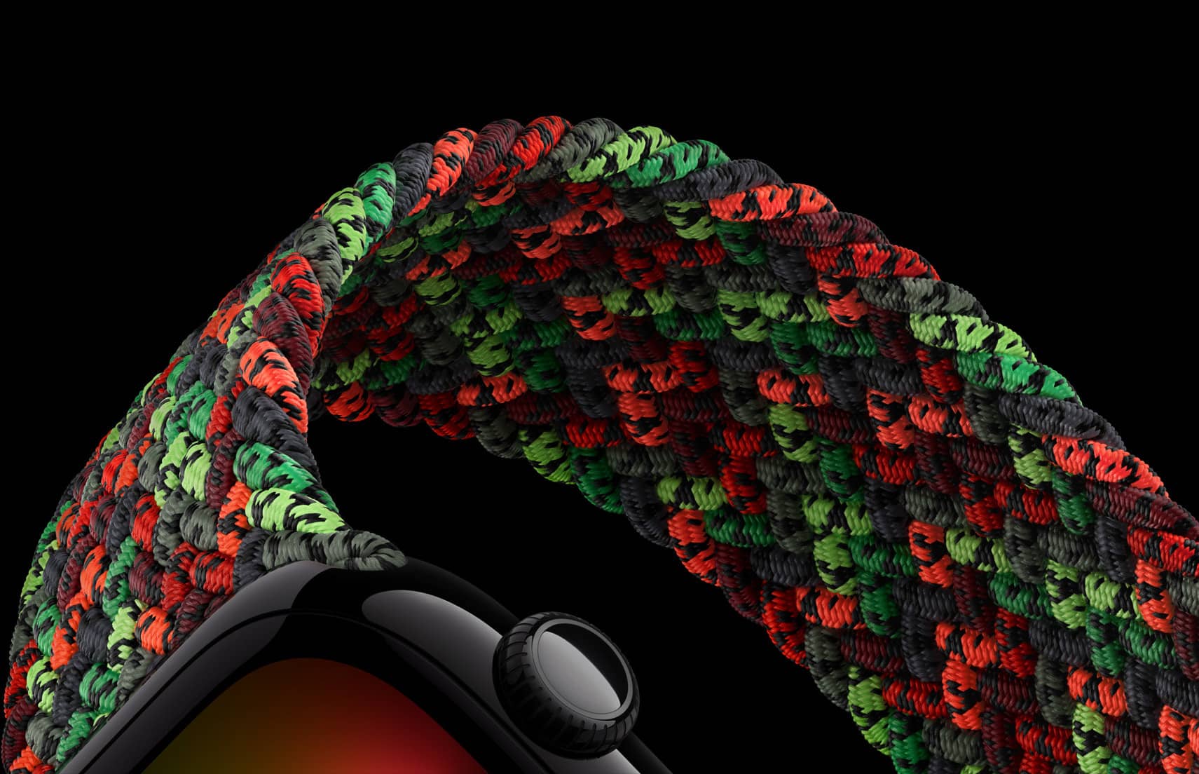 Apple представила ремінець Black Unity Braided Solo Loop для Apple Watch