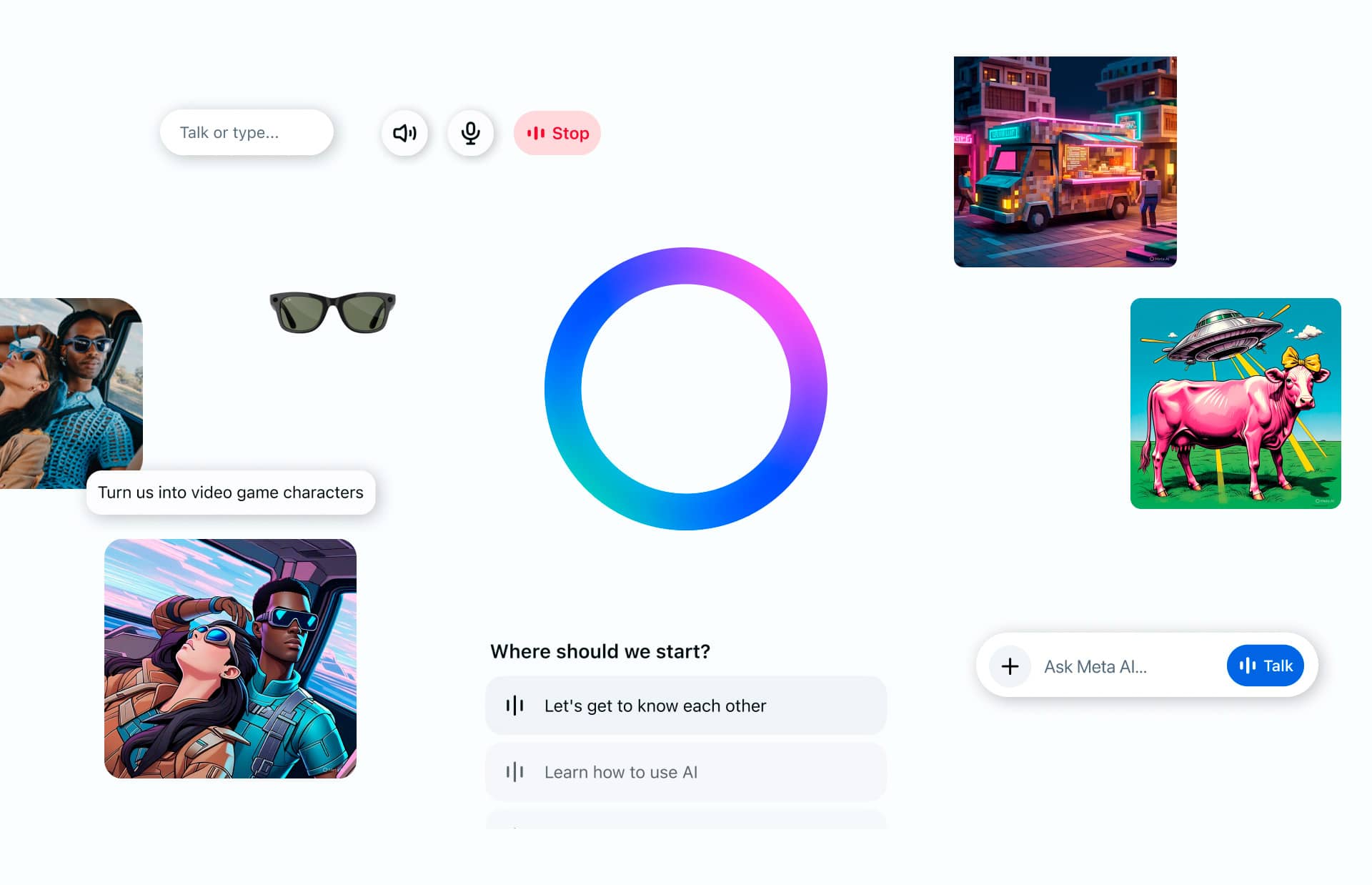 Meta выпустила приложение Meta AI с голосовым ассистентом и генерацией изображений