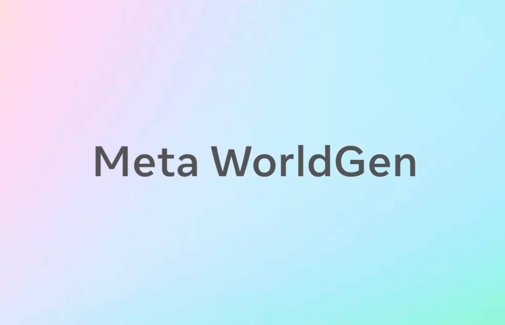 Meta представила WorldGen ИИ-систему, создающую 3D-миры по описанию