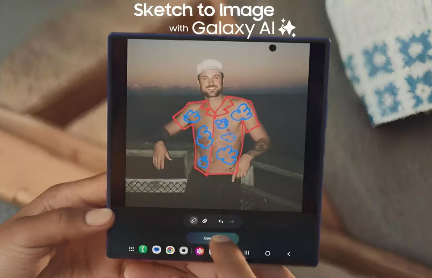 Samsung показала, що не варто боятися фотографуватися без одягу