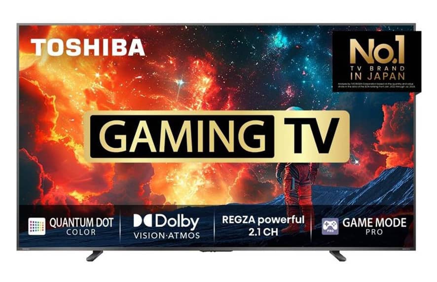 Toshiba представила серию игровых QLED-телевизоров Z570RP