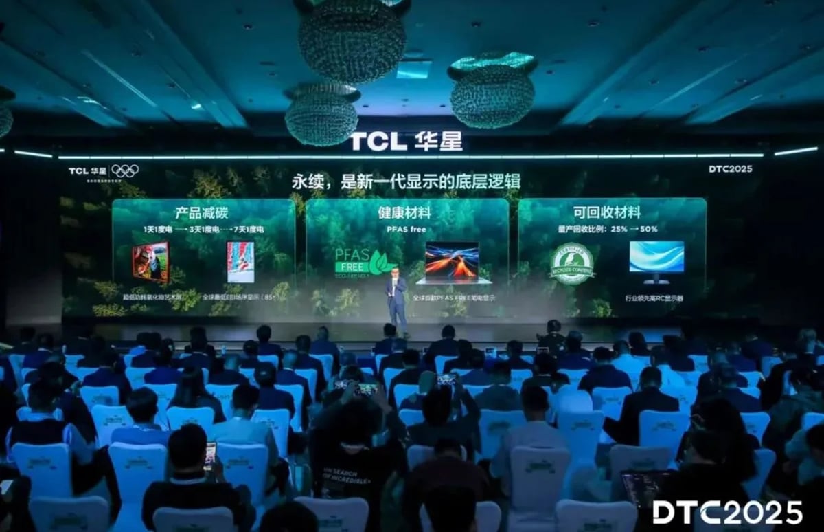 TCL показала друкований OLED-екран та 8K-дисплей з частотою 1000 Гц