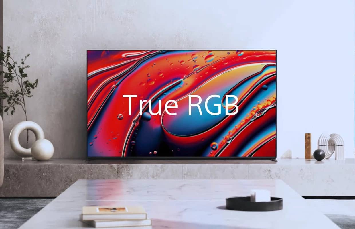 Sony готує до випуску телевізори з підсвічуванням True RGB