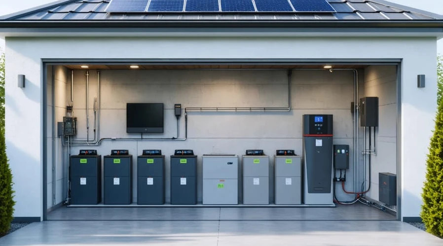 Система резервного живлення і сонячні батареї